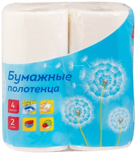 Бумажные полотенца карина