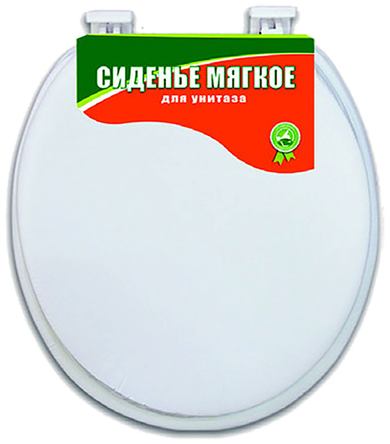 Сиденье для унитаза СТАНДАРТ мягкое
